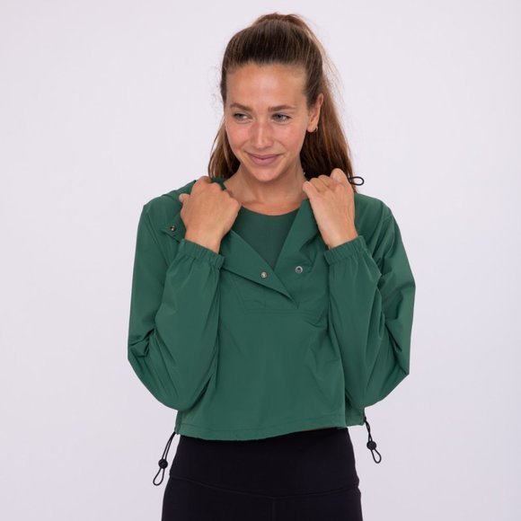 The Parker Hoodie-Green - Picture 2 of 5